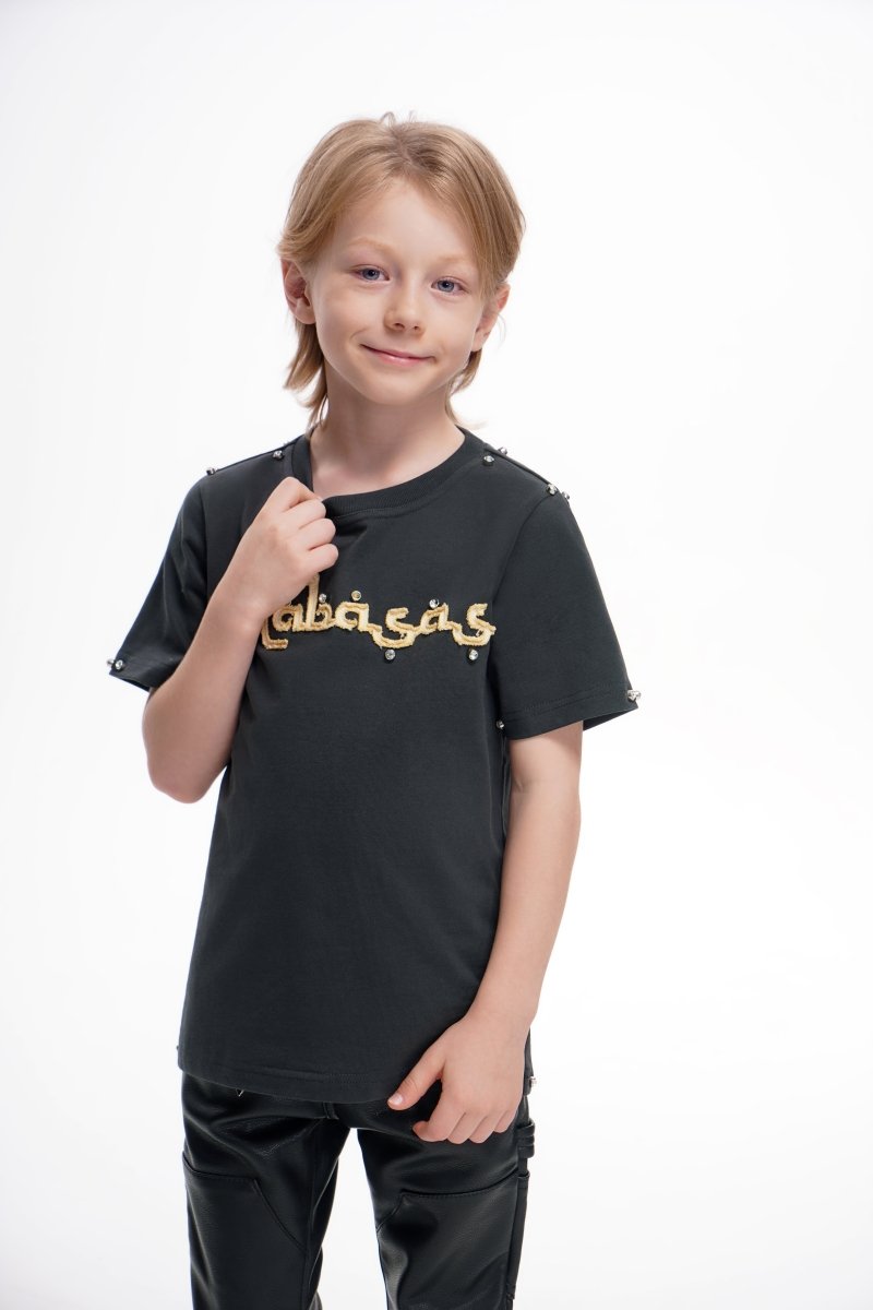 Kids Standard Grey Tee - Valabasas