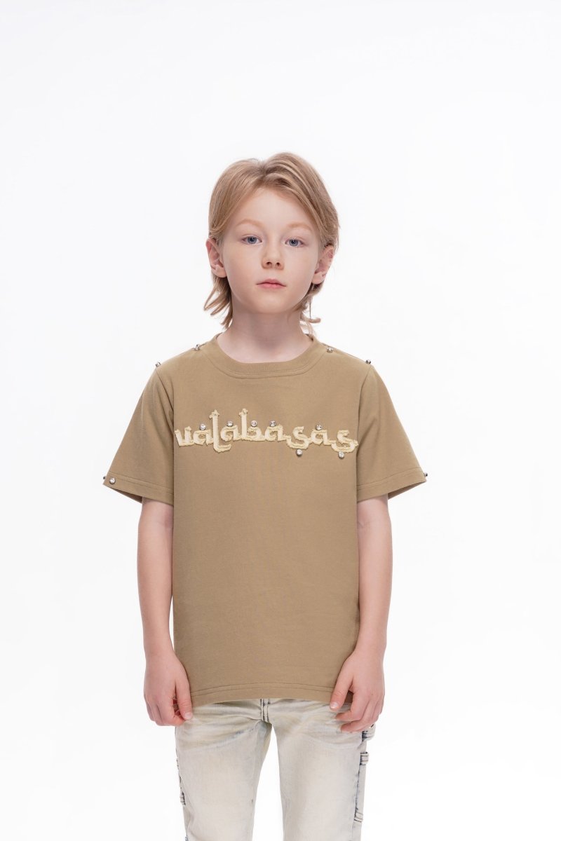 Kids Standard Khaki Tee - Valabasas