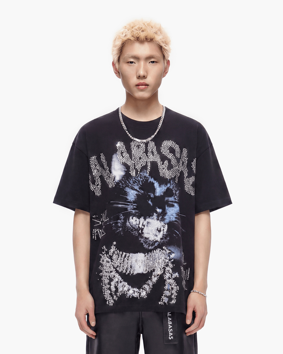 Kool Kat Tee Black - Valabasas