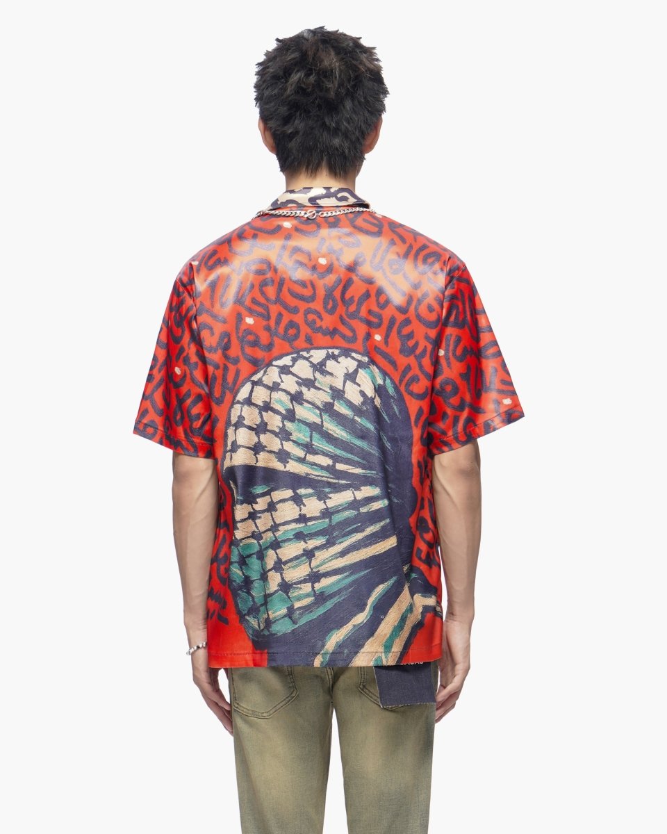 Koufeya Red Button Down Shirt - Valabasas
