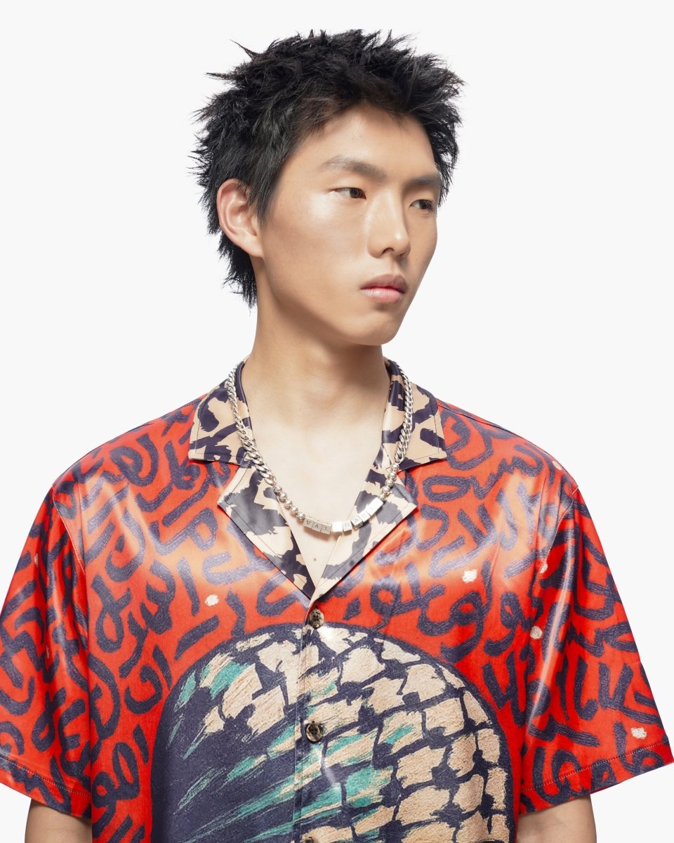 Koufeya Red Button Down Shirt - Valabasas