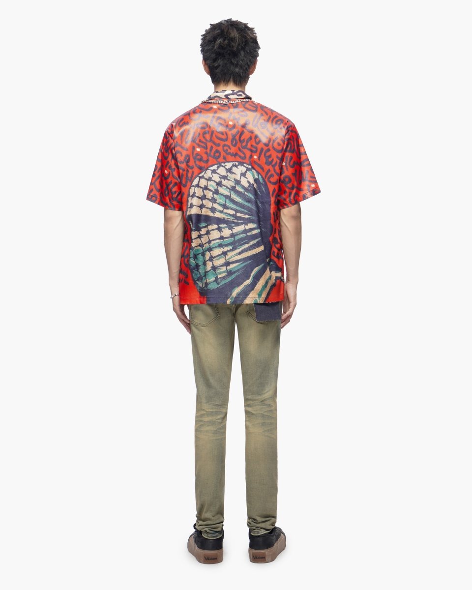 Koufeya Red Button Down Shirt - Valabasas