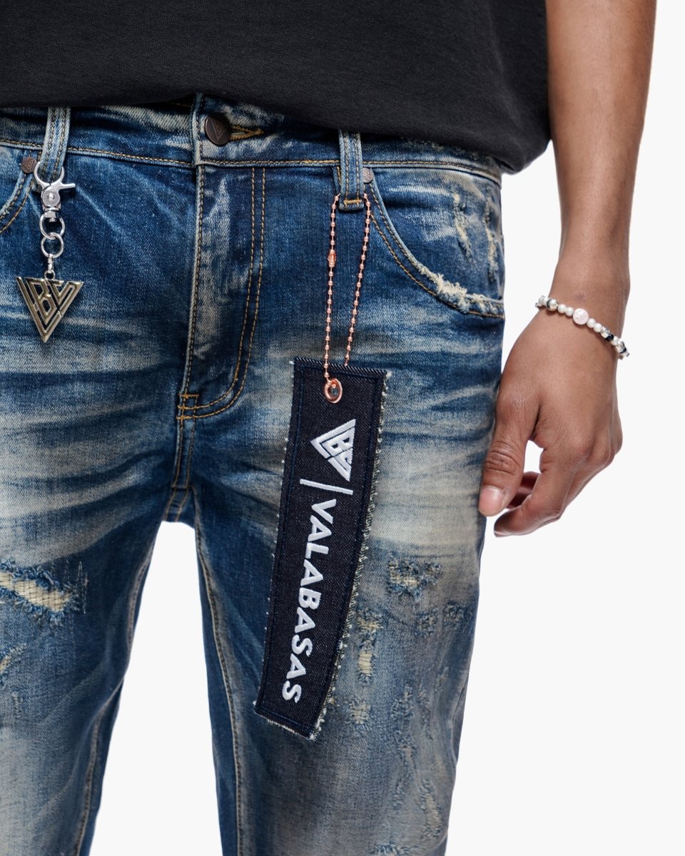 Leader Dark Blue Wash Skinny - Valabasas