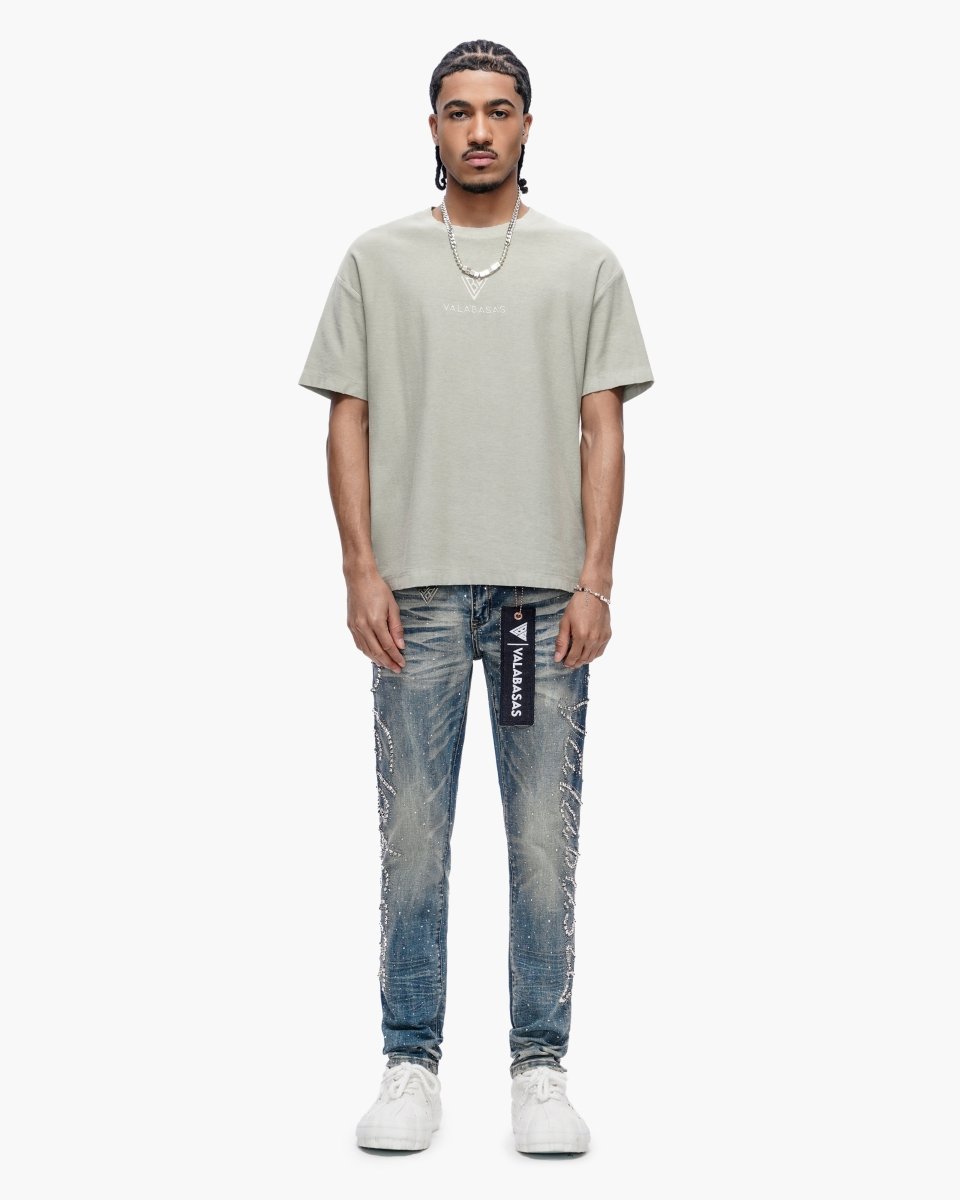 Licium Dark Blue Skinny - Valabasas