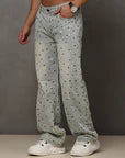 Waimea Dot Jeans - Baggy Fit