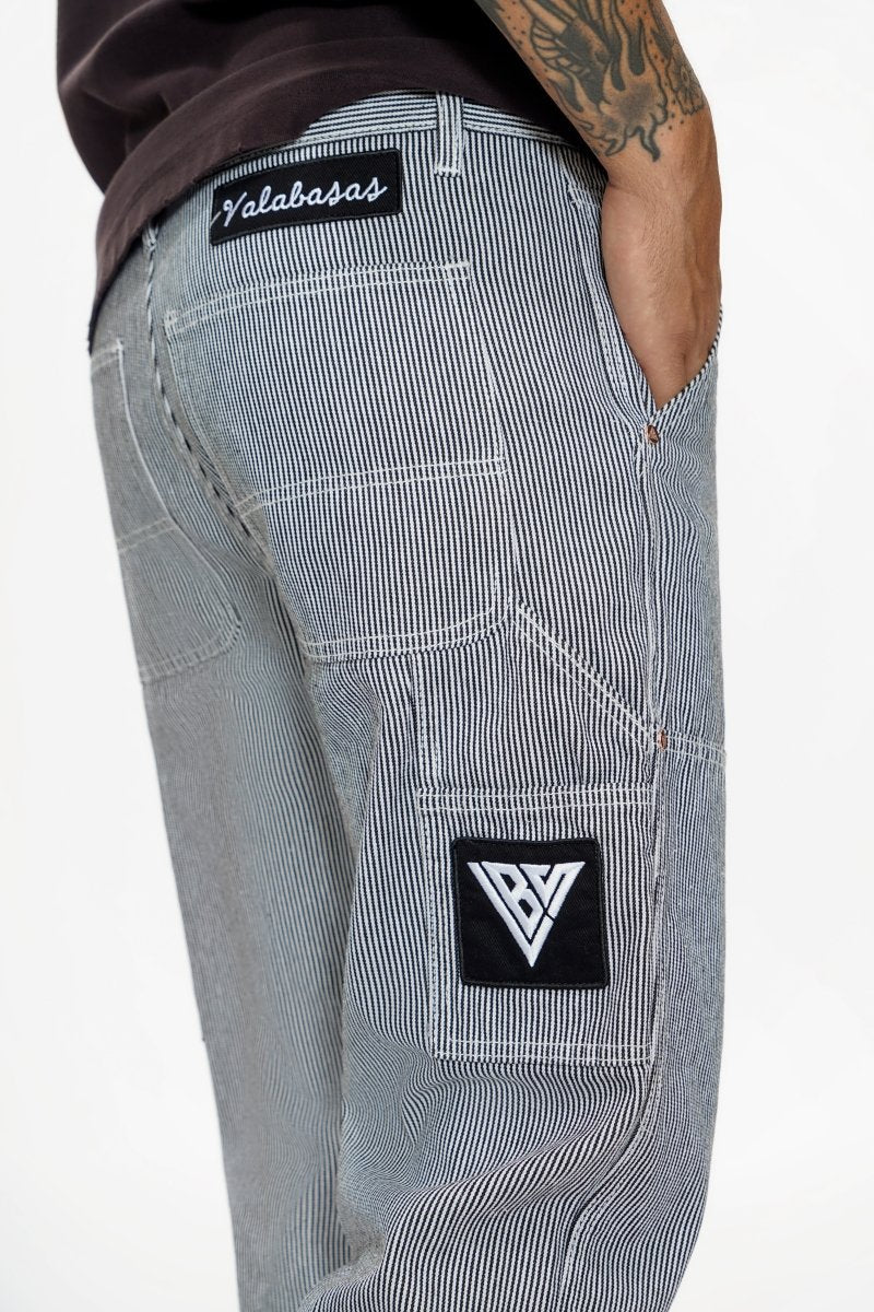 Manny Grey Straight Jeans - Valabasas