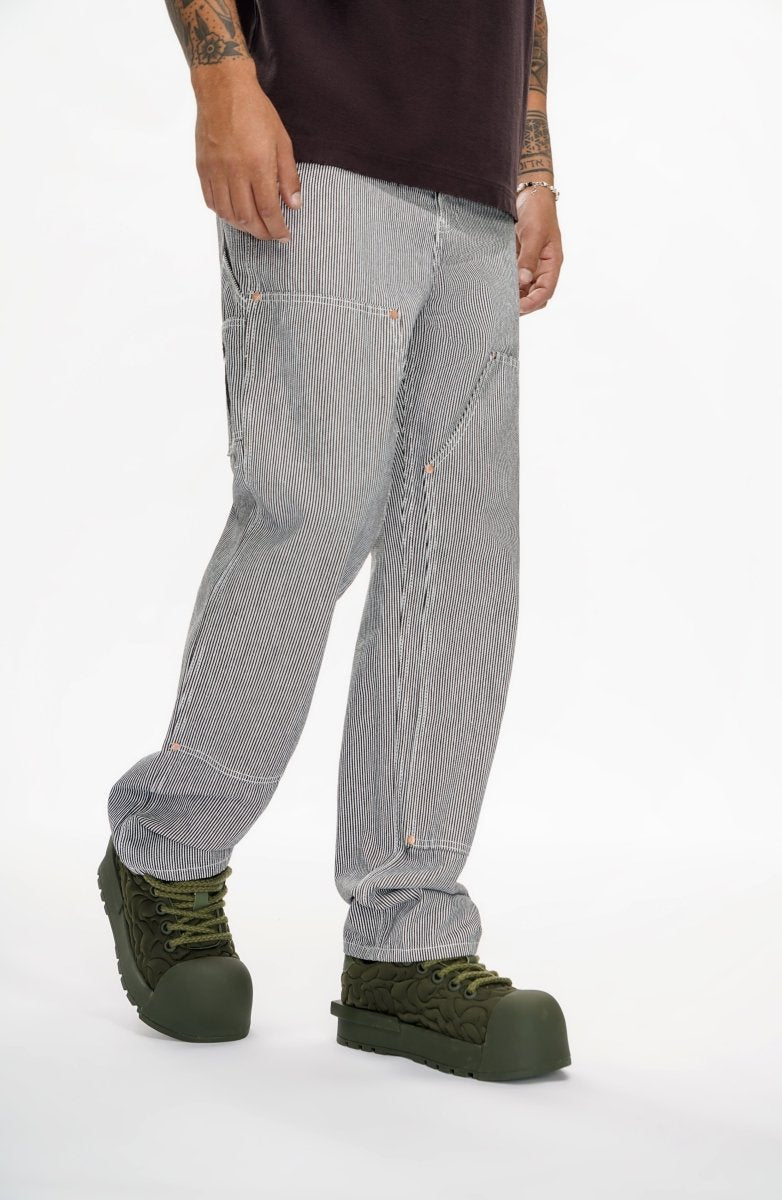 Manny Grey Straight Jeans - Valabasas