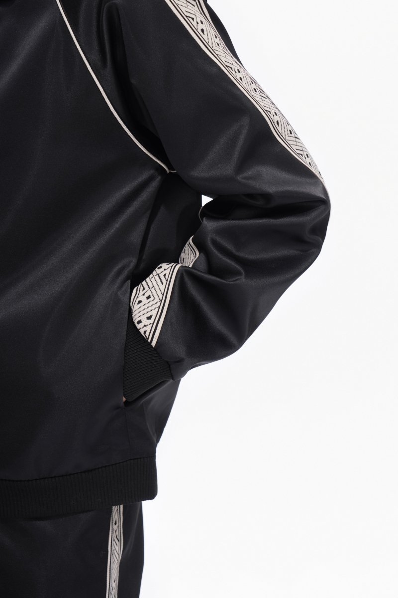 Monaco Track Jacket Black - Valabasas