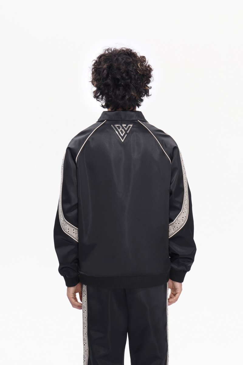 Monaco Track Jacket Black - Valabasas