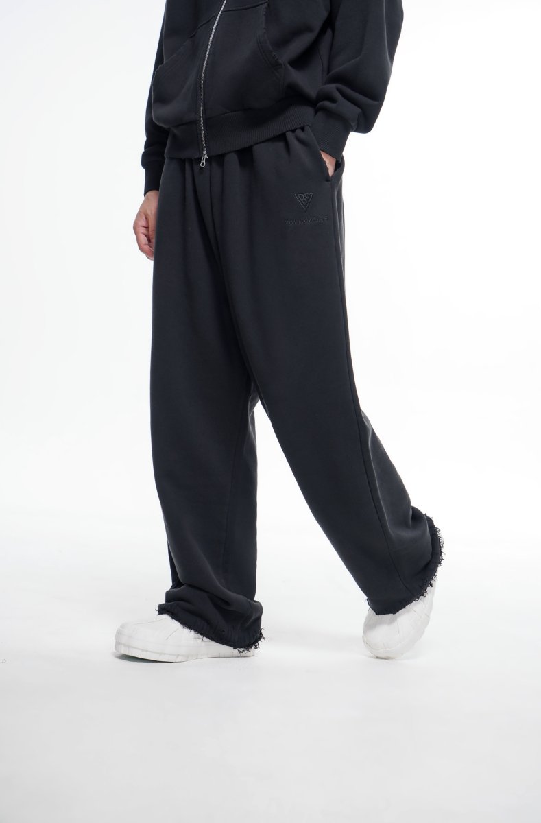 Mr. Fleece Baggy Black - Valabasas