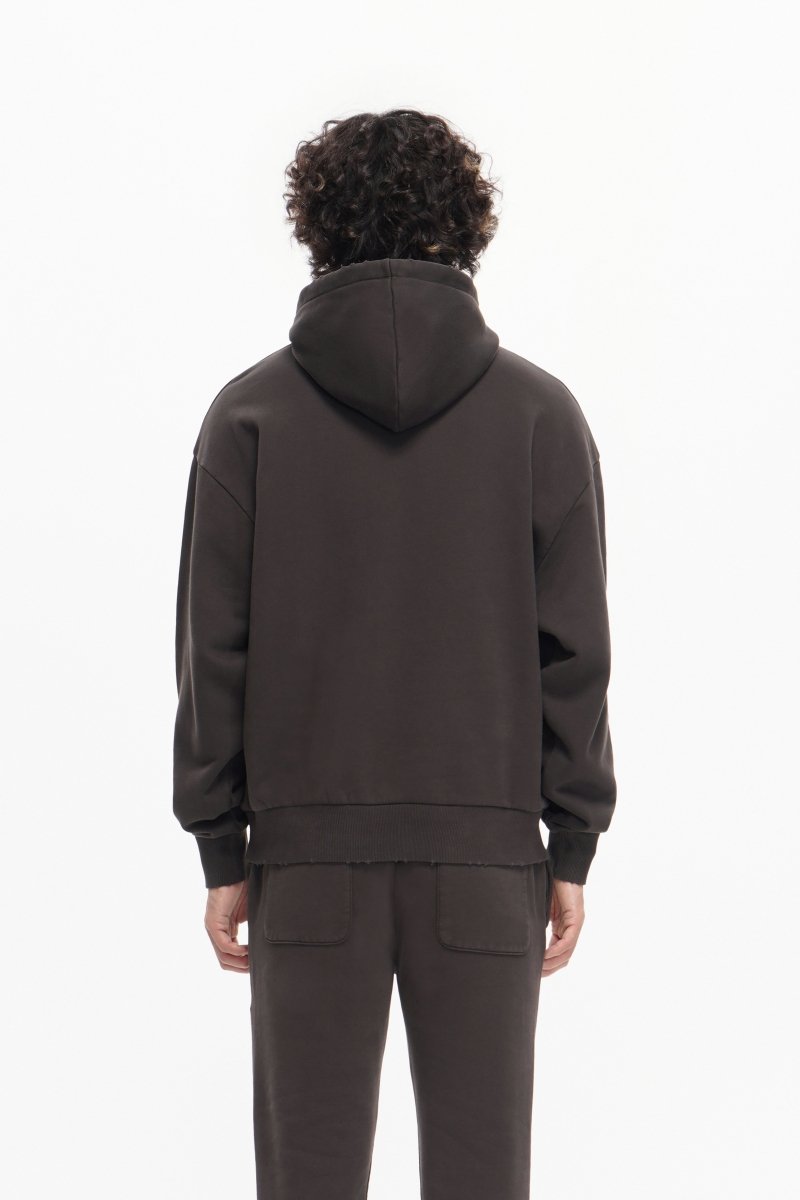 Mr. Fleece Hoodie Grey - Valabasas