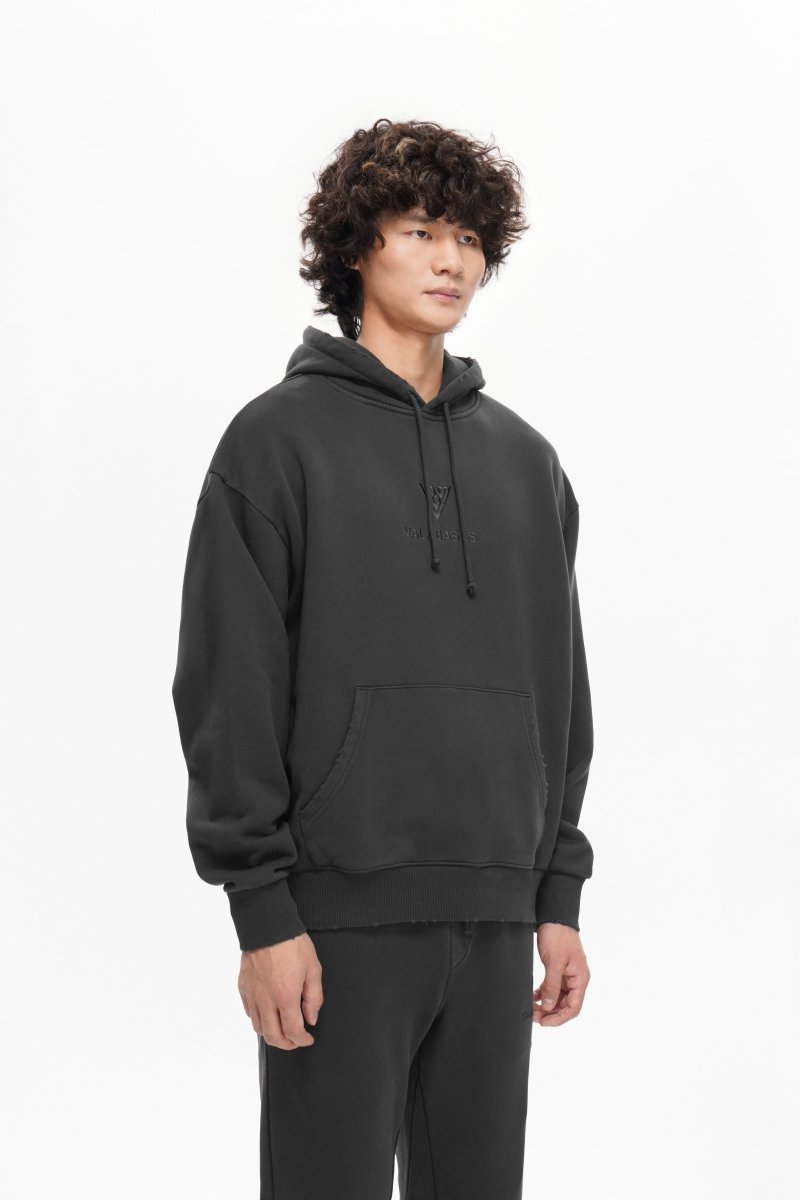 Mr. Fleece Hoodie Grey - Valabasas