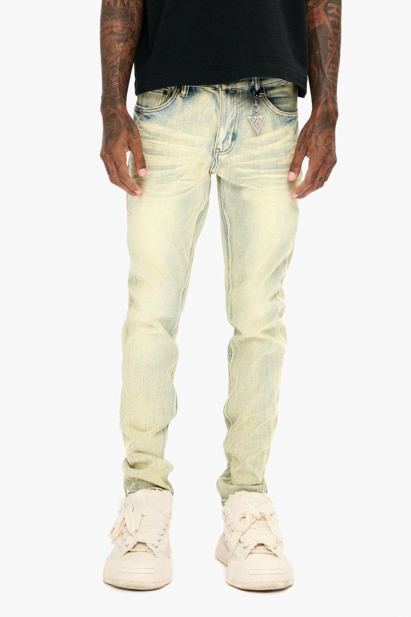 Valabasas Mr. Slim Jean Vintage Wash Jeans - Light Wash