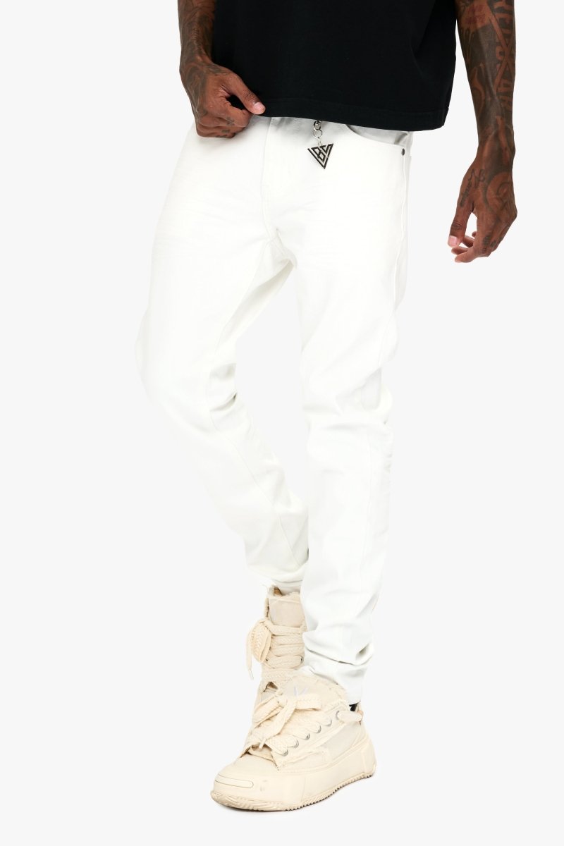 Mr. Slim Jean White - Valabasas