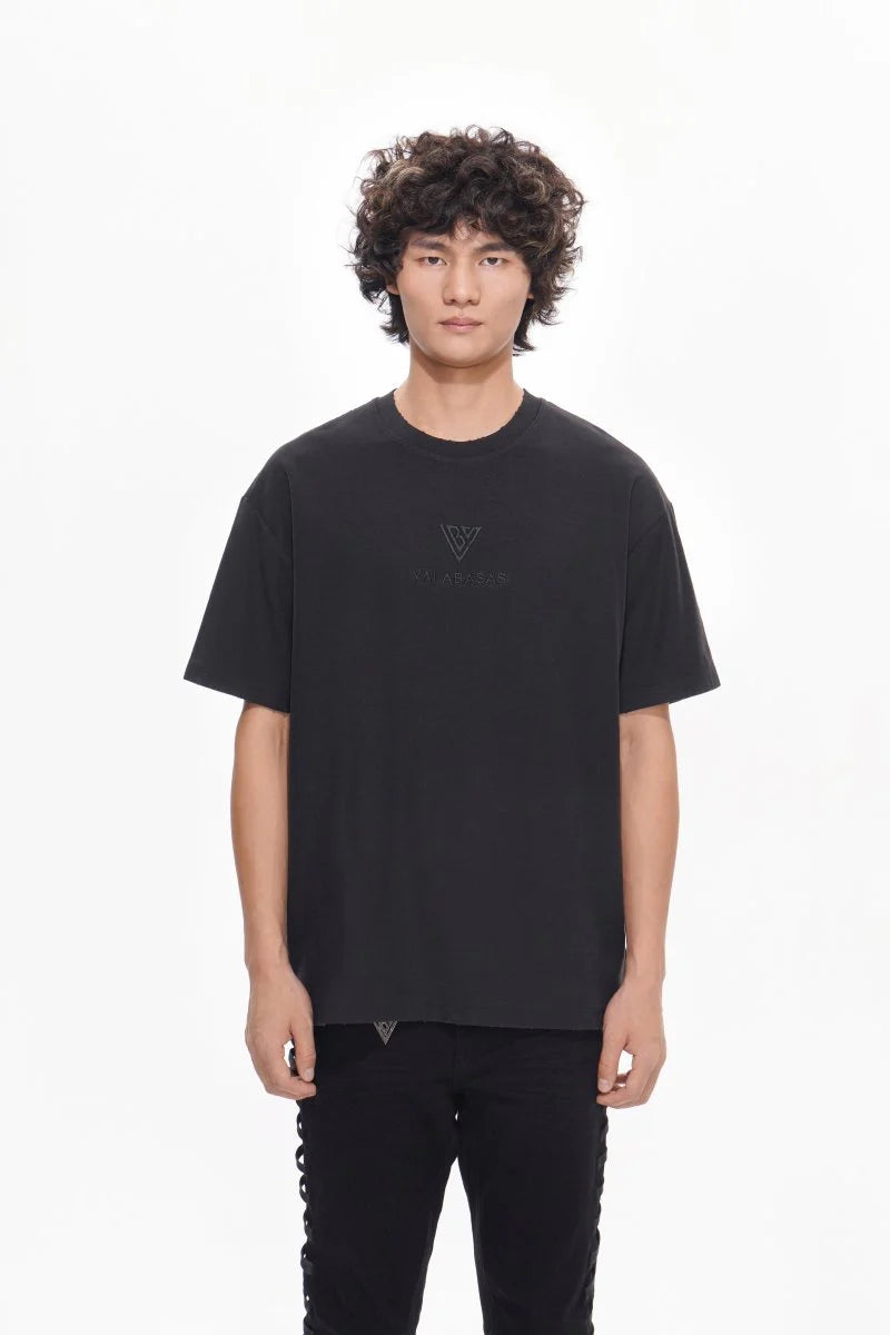 Valabasas V Emblem T-Shirt - Black