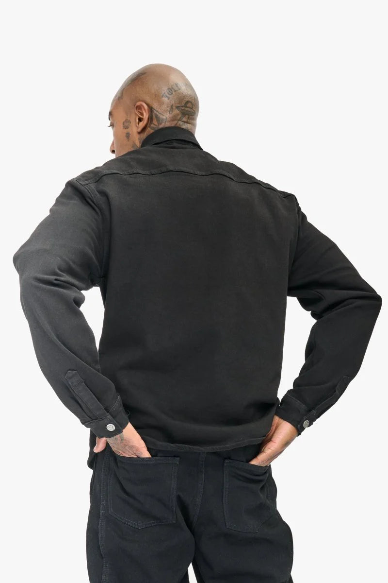 Valabasas Button Jacket - Leather