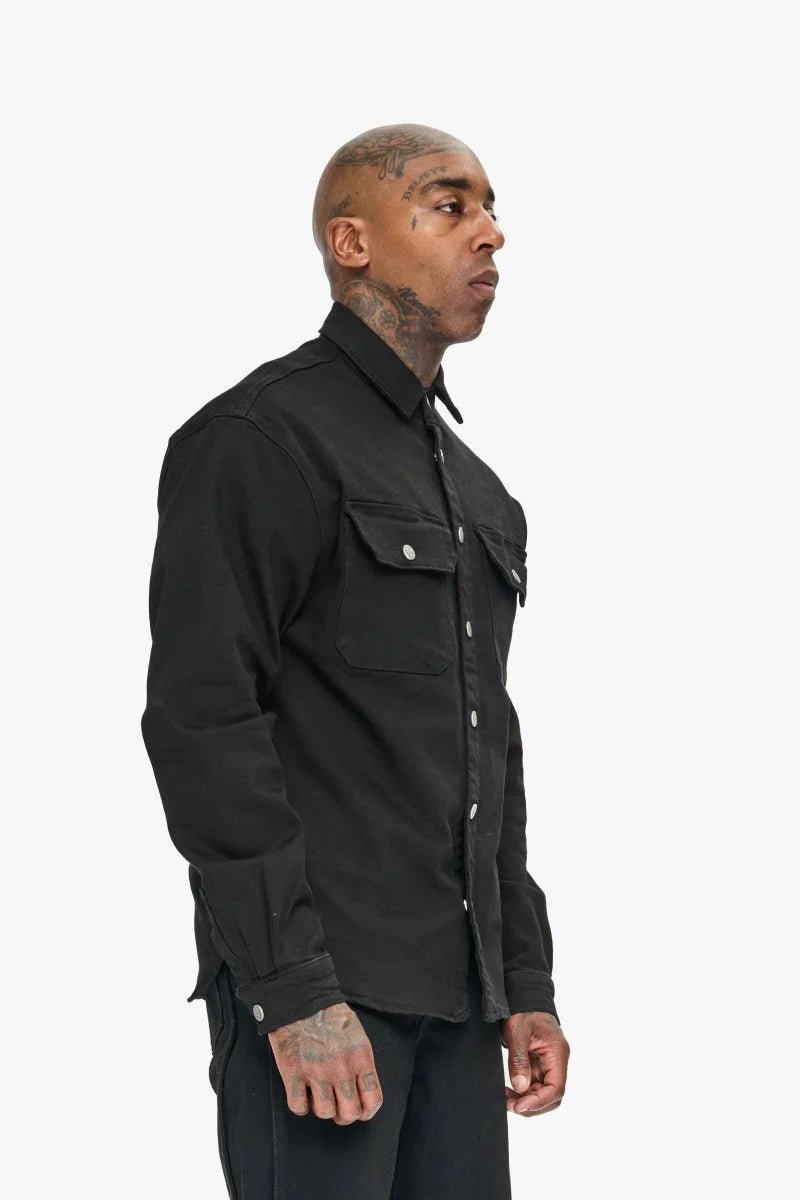 Valabasas Button Jacket - Leather