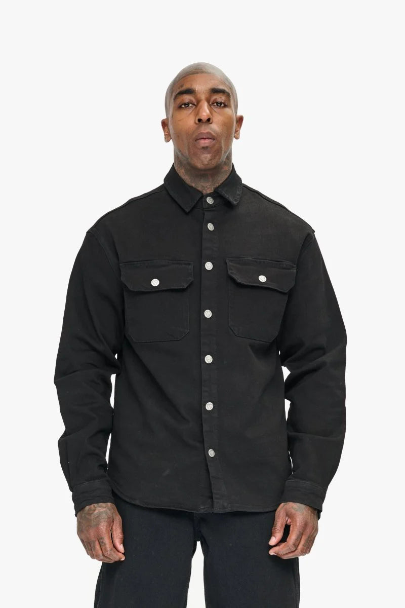 Valabasas Button Jacket - Leather