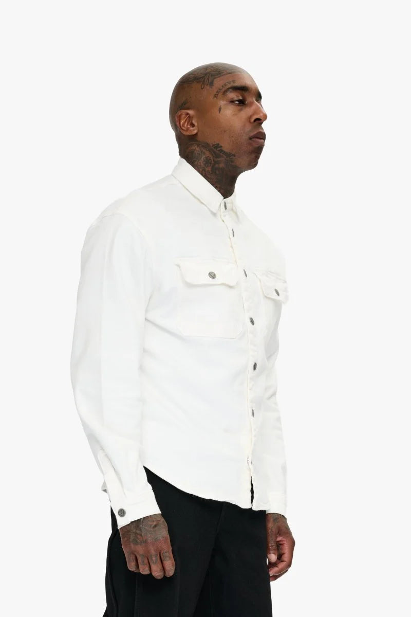Valabasas Button Jacket - Leather