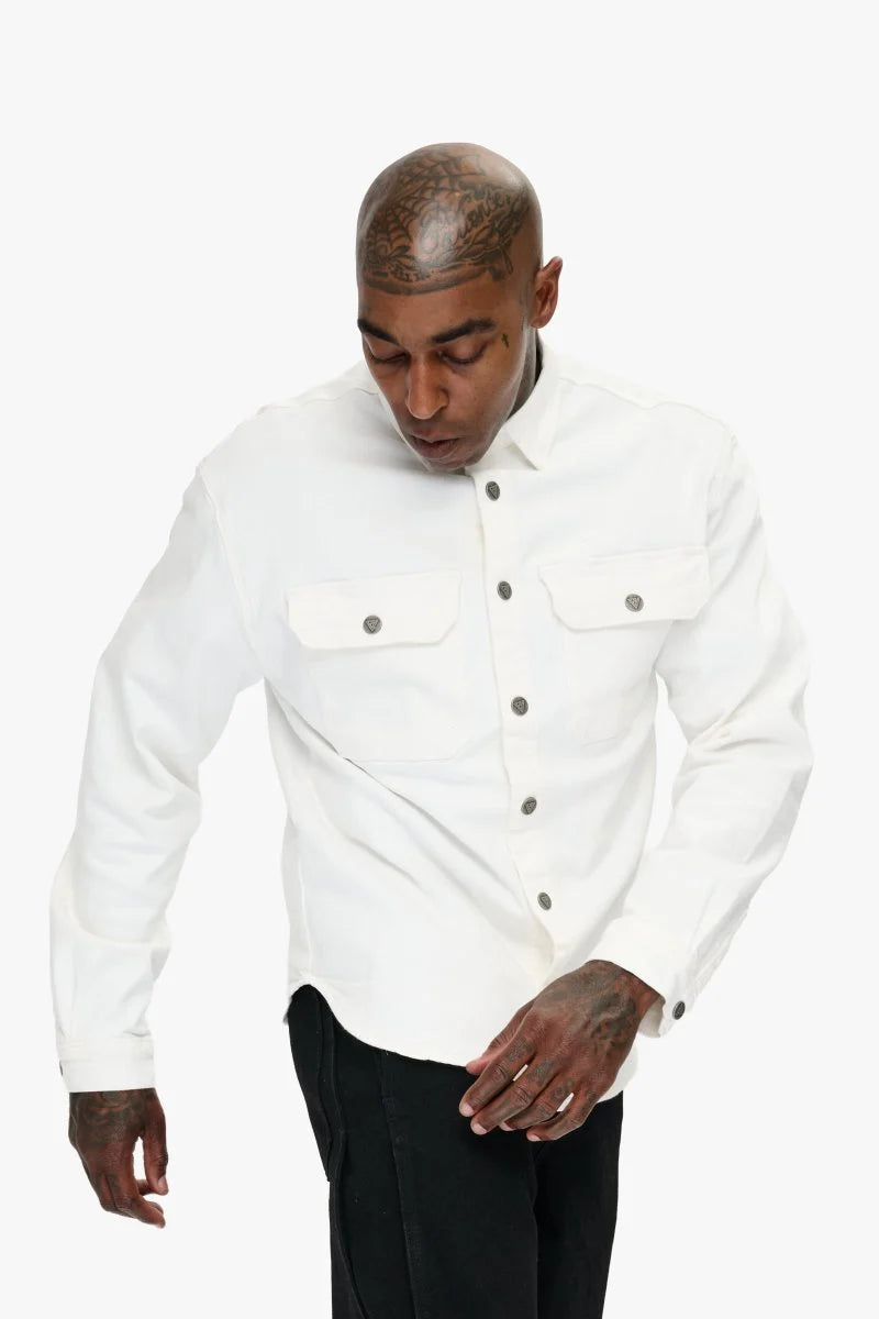 Valabasas Button Jacket - Leather