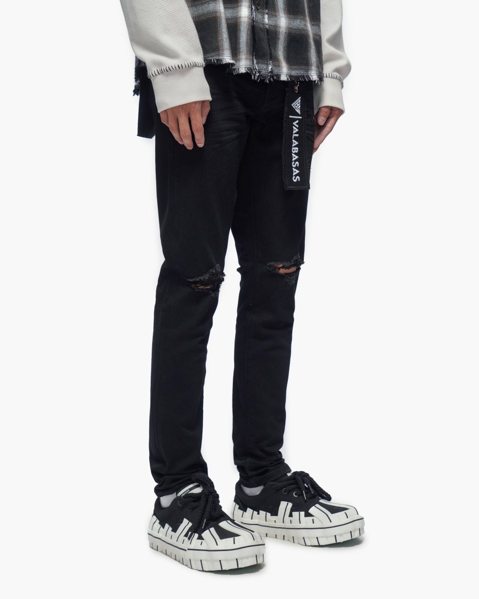 Mr.Clean Black Skinny Jeans - Valabasas