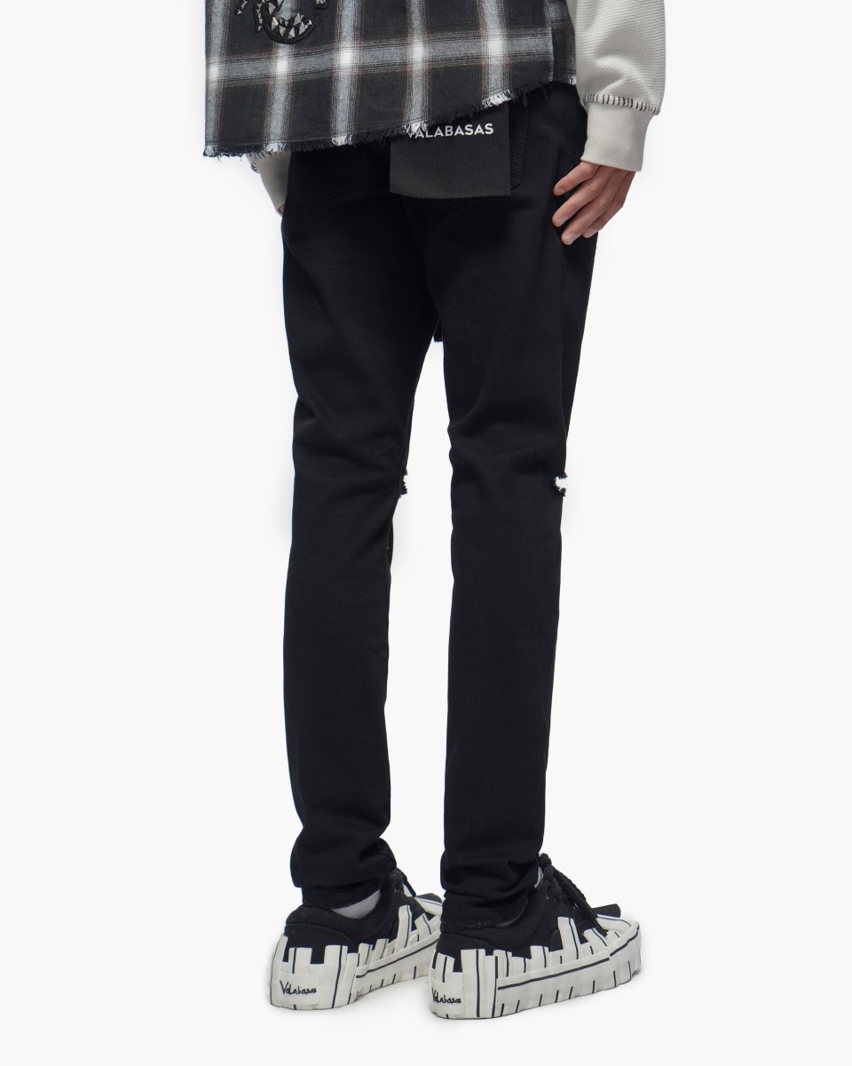 Mr.Clean Black Skinny Jeans - Valabasas