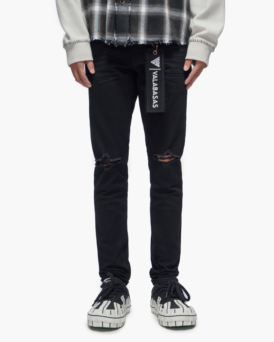 Mr.Clean Black Skinny Jeans - Valabasas