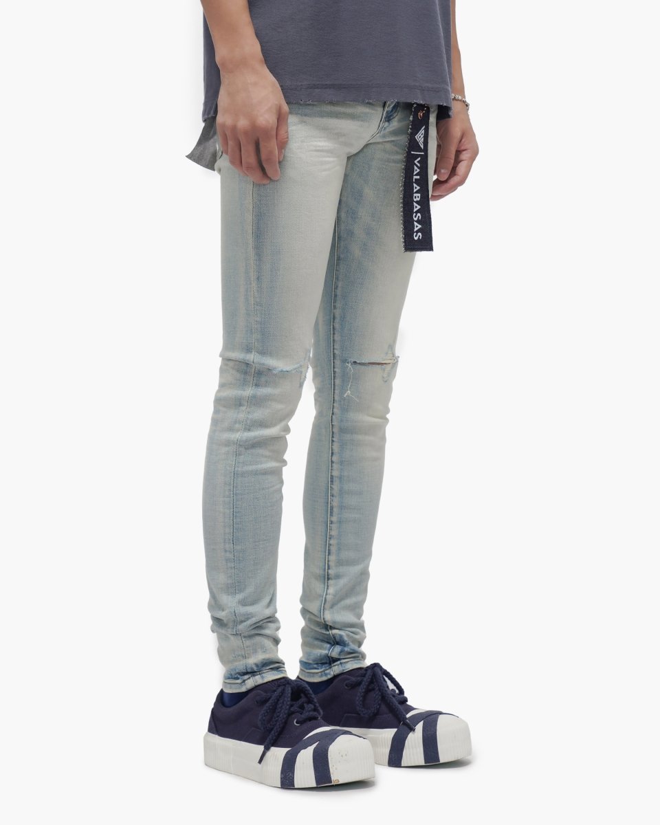 Mr.Clean Light Wash Skinny Jeans - Valabasas