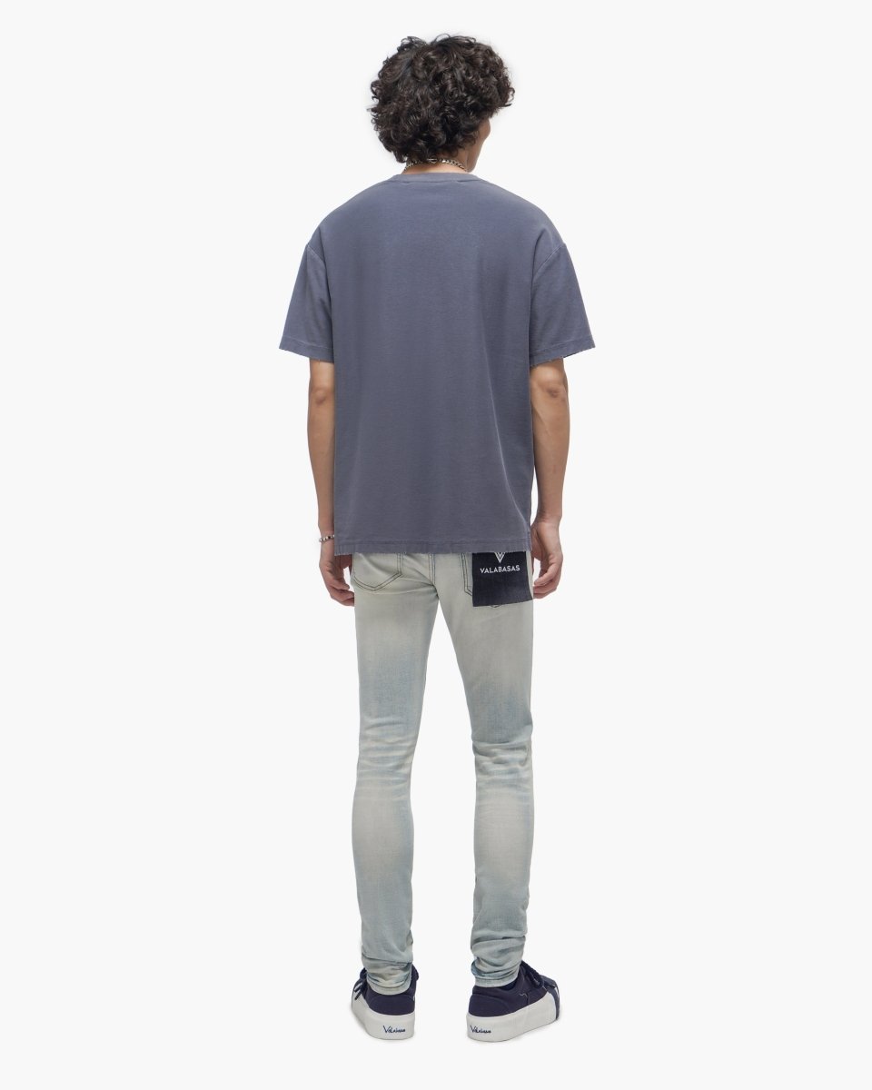 Mr.Clean Light Wash Skinny Jeans - Valabasas