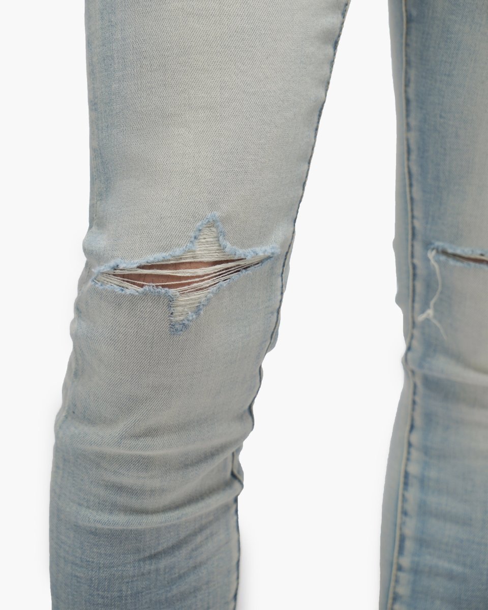 Mr.Clean Light Wash Skinny Jeans - Valabasas