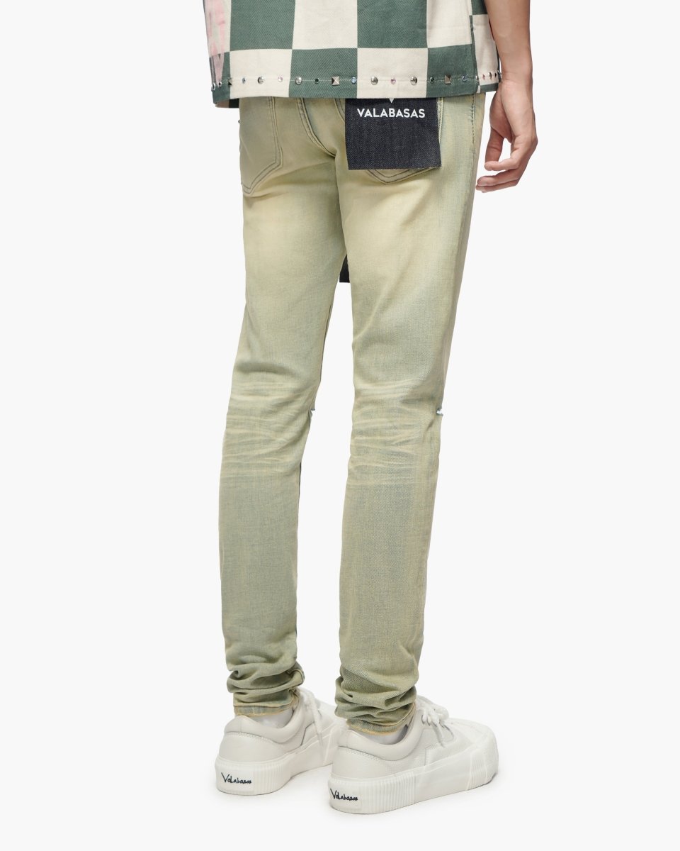 Mr.Clean Vintage Wash Skinny Jeans - Valabasas