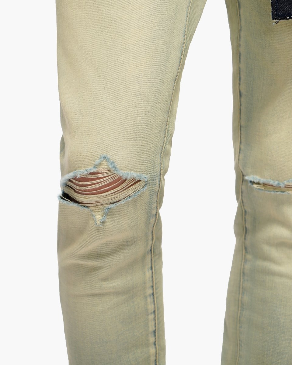 Mr.Clean Vintage Wash Skinny Jeans - Valabasas