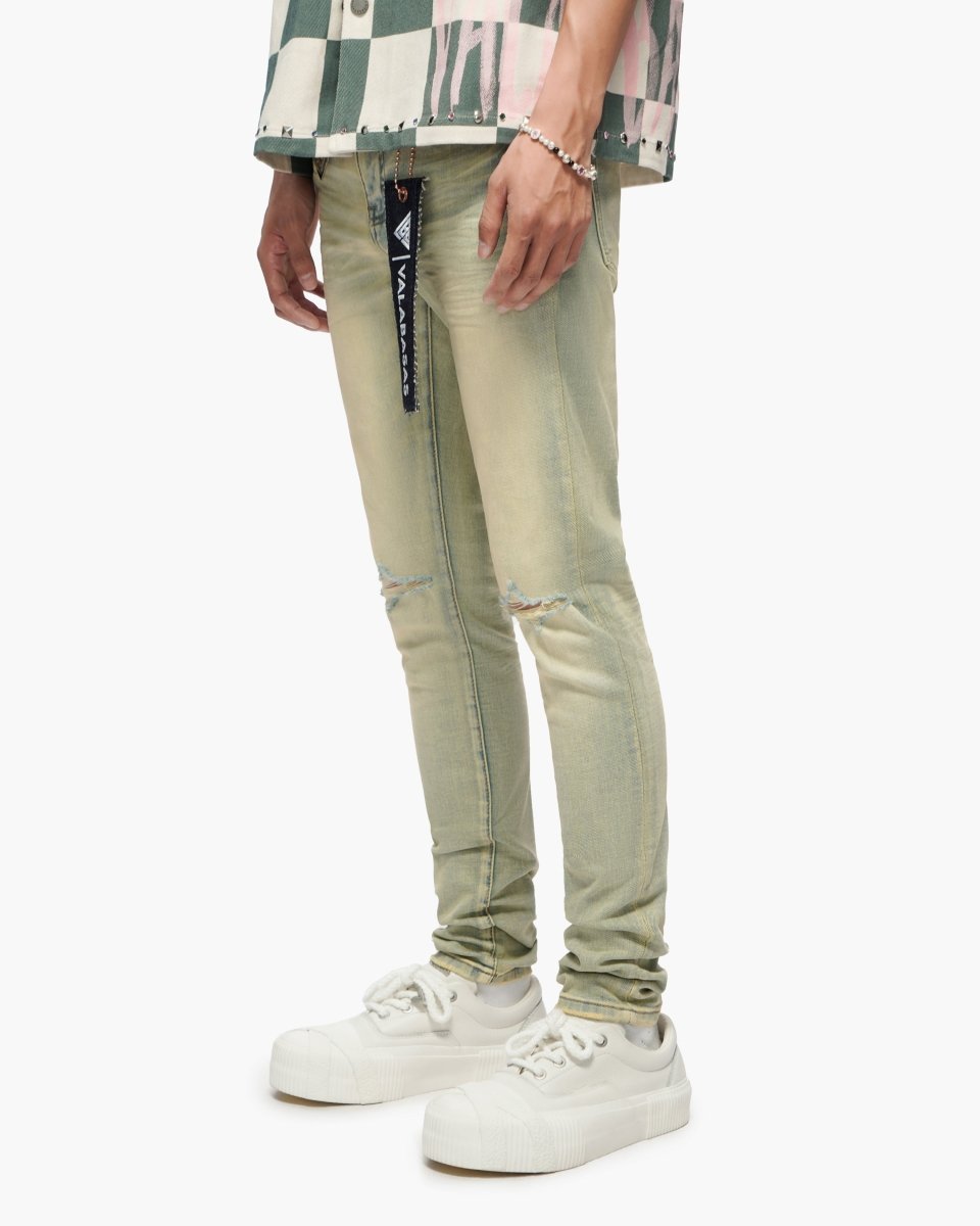 Mr.Clean Vintage Wash Skinny Jeans - Valabasas