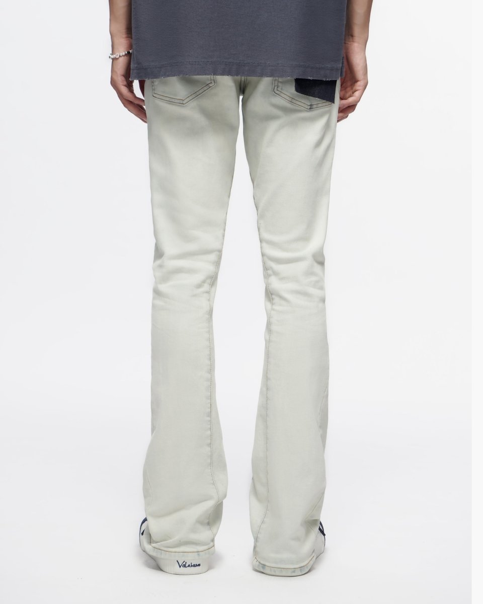 Mr.Stacked Arctic Blue Jeans - Valabasas