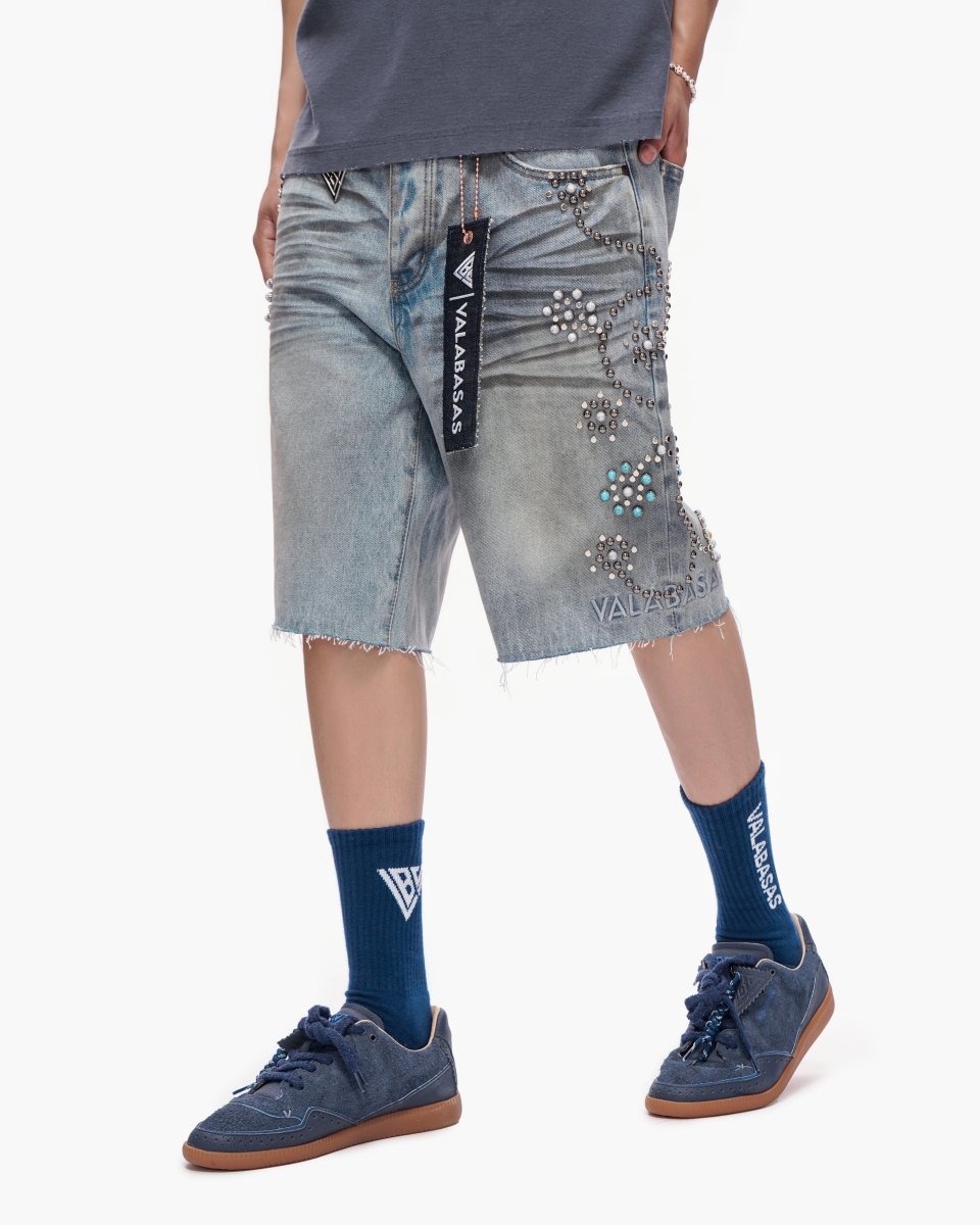 Muse Shorts Light Dirty Wash - Valabasas