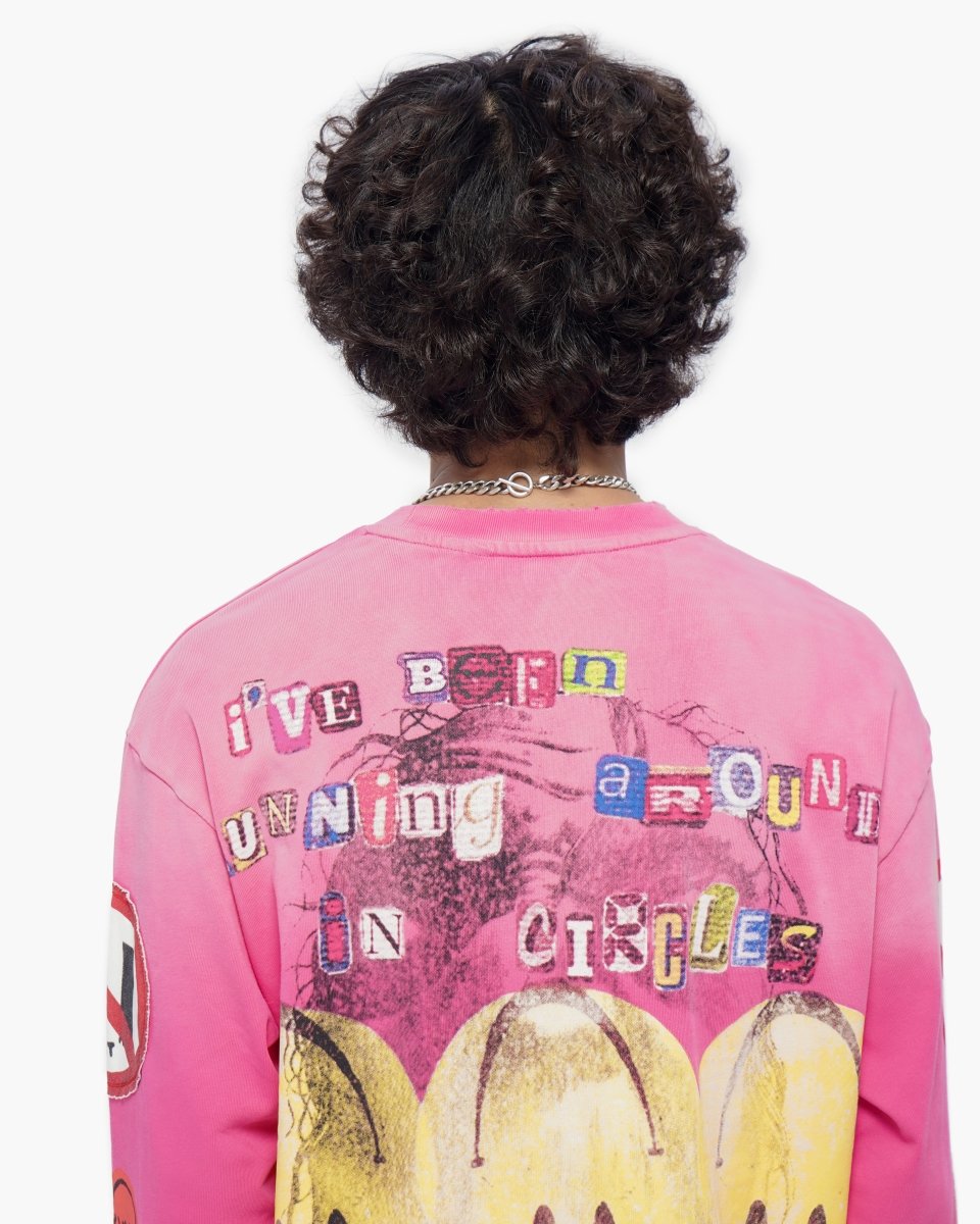 My Name Is Hot Pink Crewneck - Valabasas