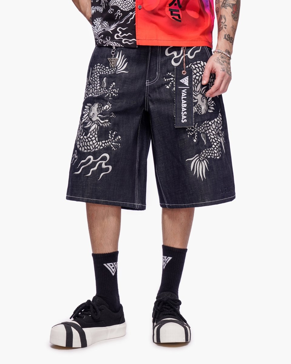Nexoza Mens Jorts Indigo - Valabasas