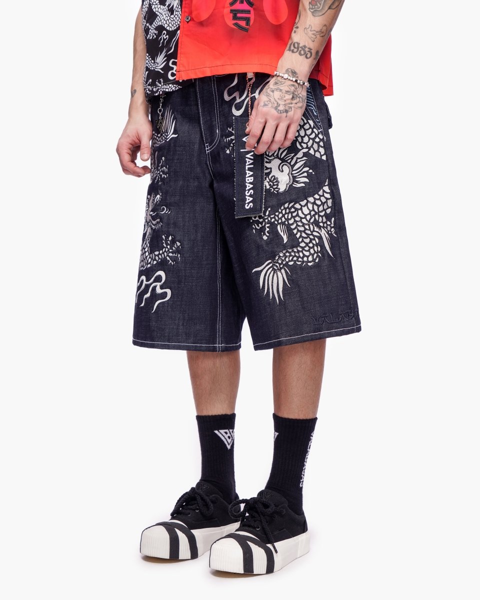 Nexoza Mens Jorts Indigo - Valabasas