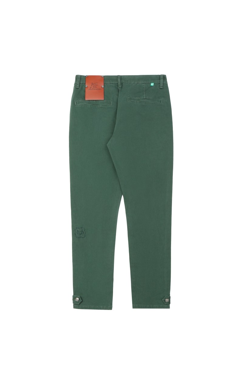 Noctis Chino Pants – Green (Cotton Blend) - Valabasas