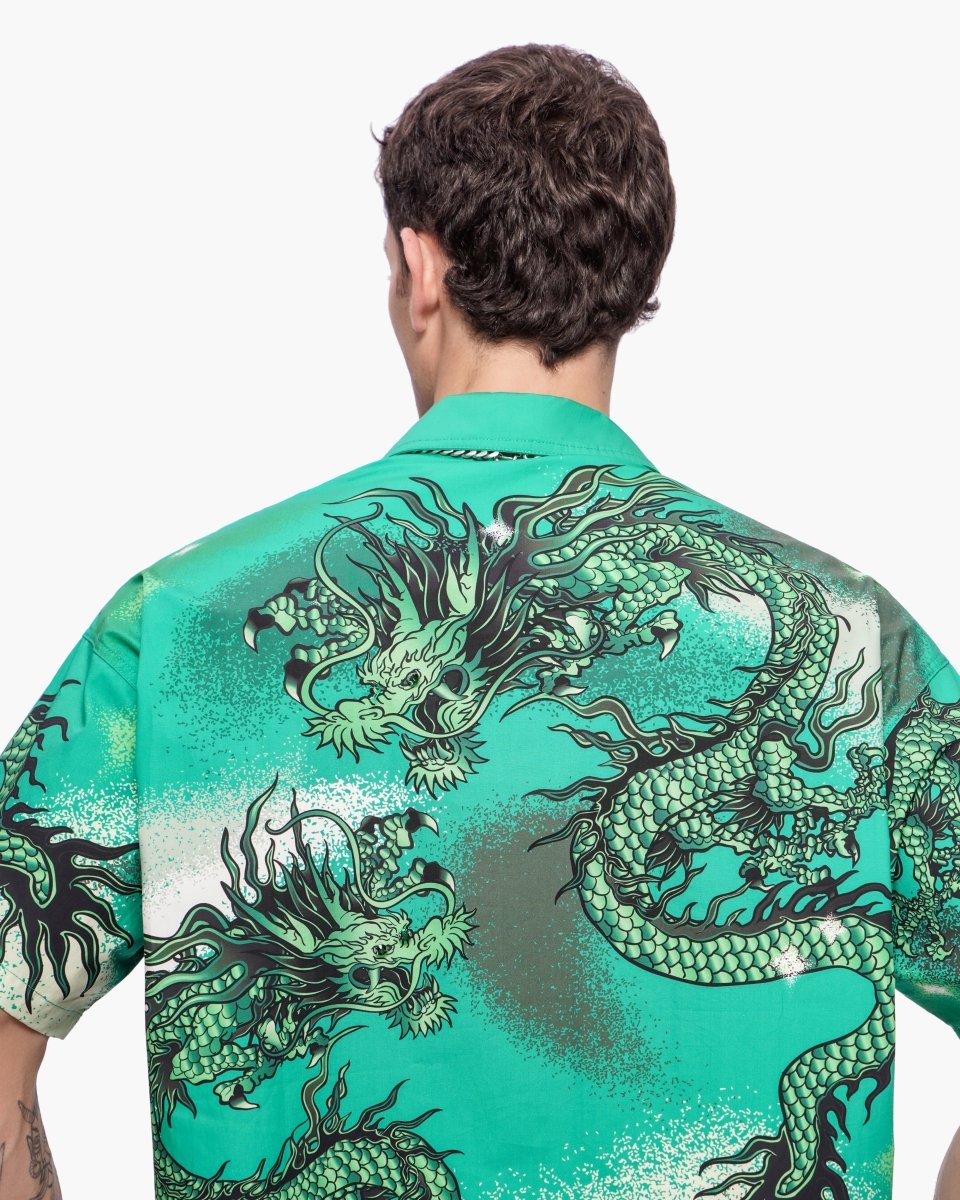 Noriku Button Down Green - Valabasas