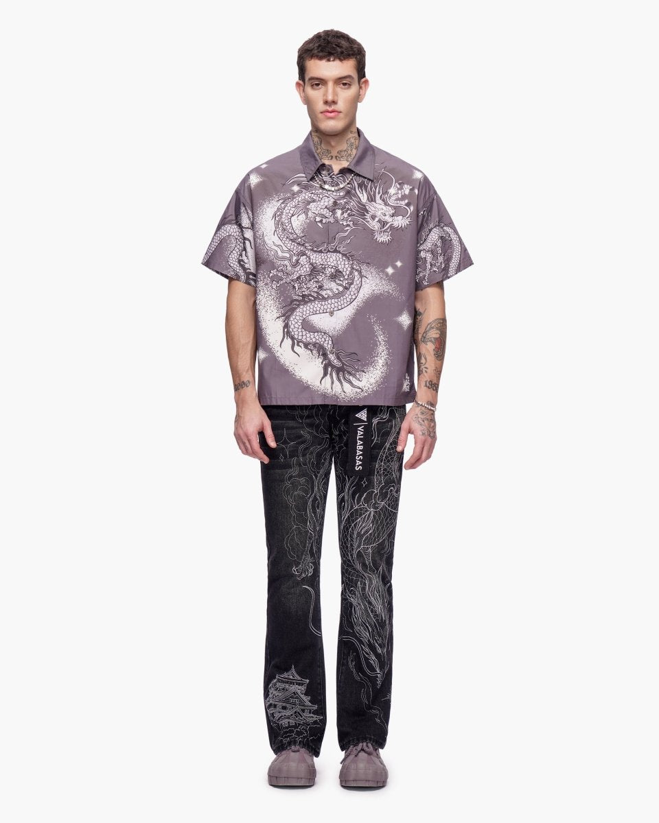 Noriku Button Down Grey - Valabasas