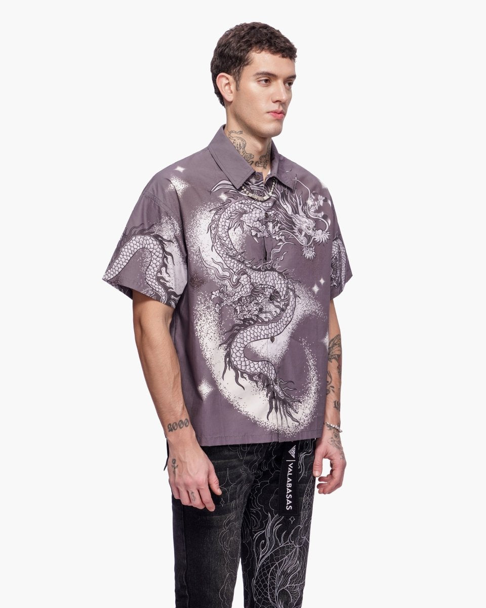 Noriku Button Down Grey - Valabasas