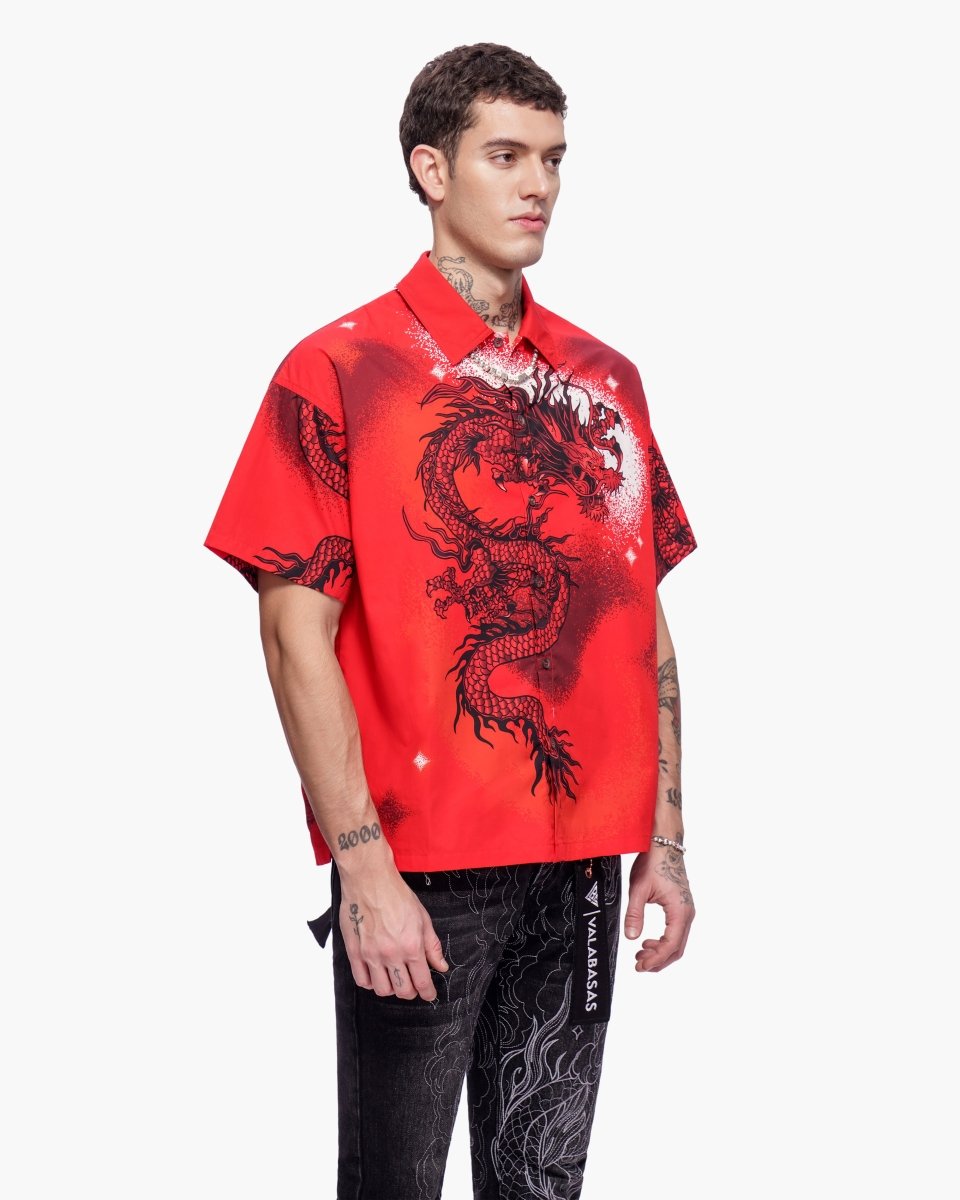 Noriku Button Down Red - Valabasas