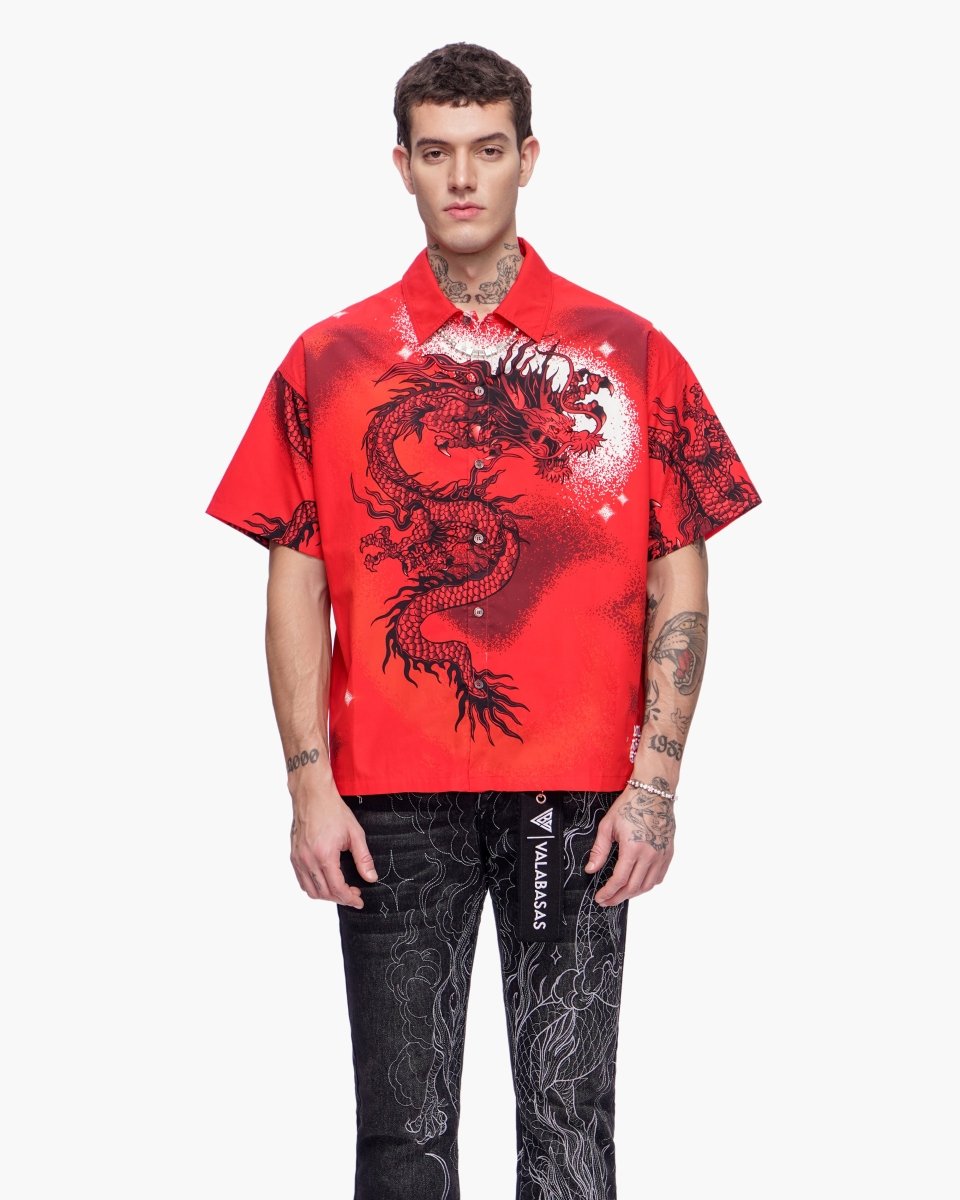 Noriku Button Down Red - Valabasas