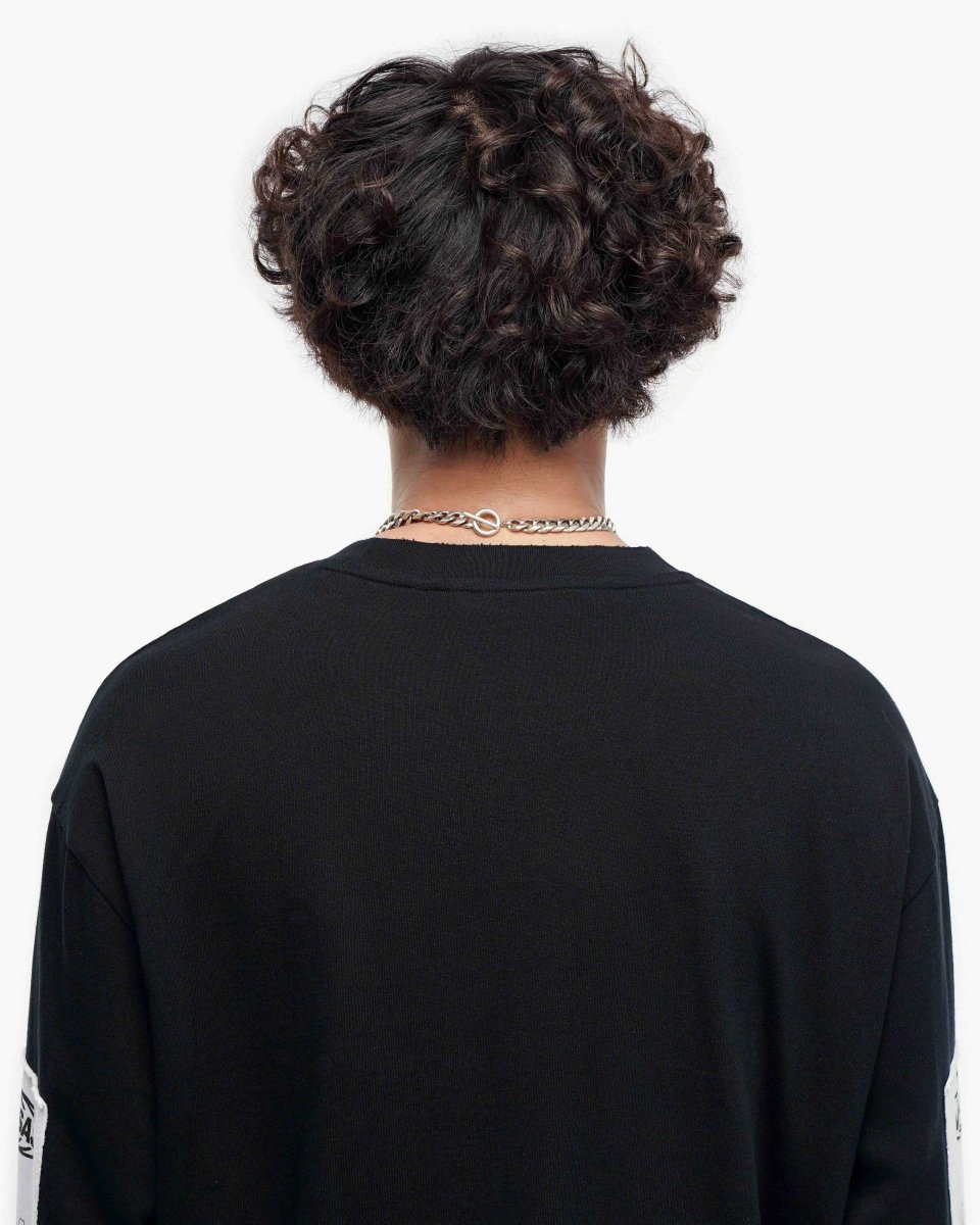 Optic Nerve Vintage Black Long Sleeve Tee - Valabasas