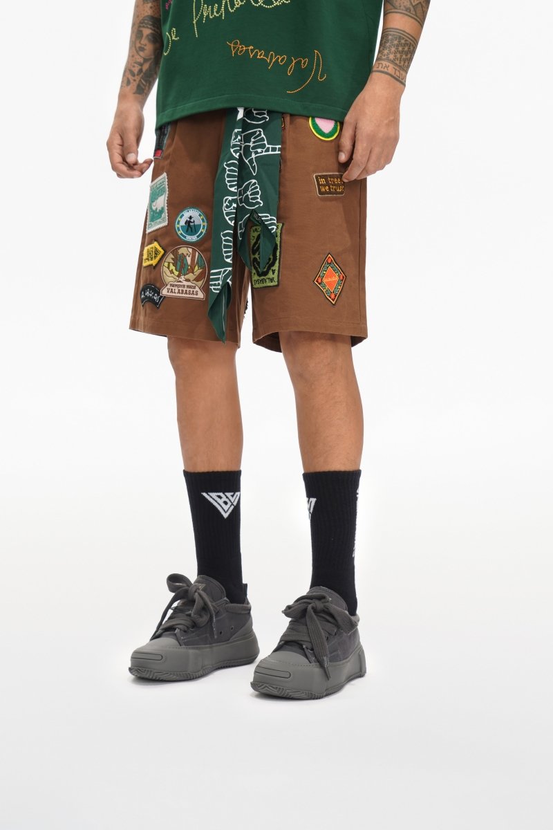 Outland Jorts Brown - Valabasas