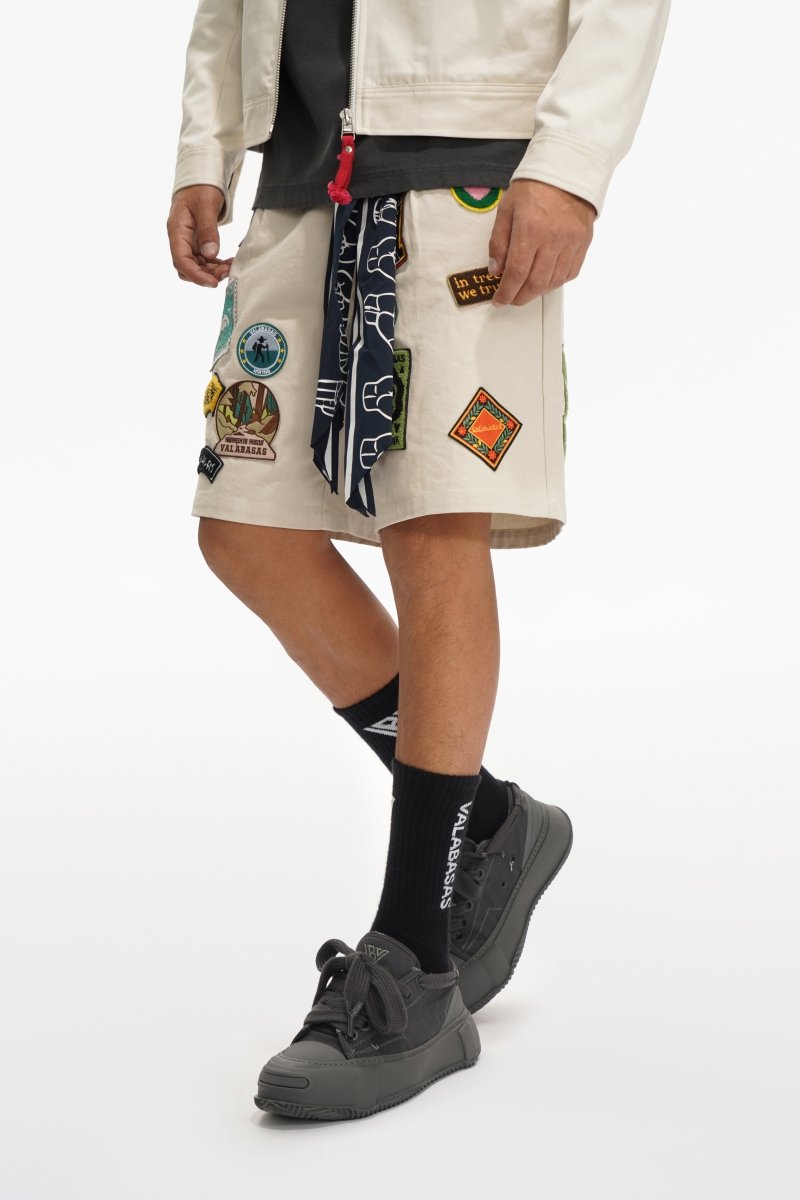 Outland Shorts Beige - Valabasas