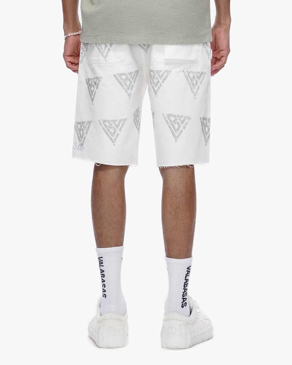 Palace White Jorts - Valabasas