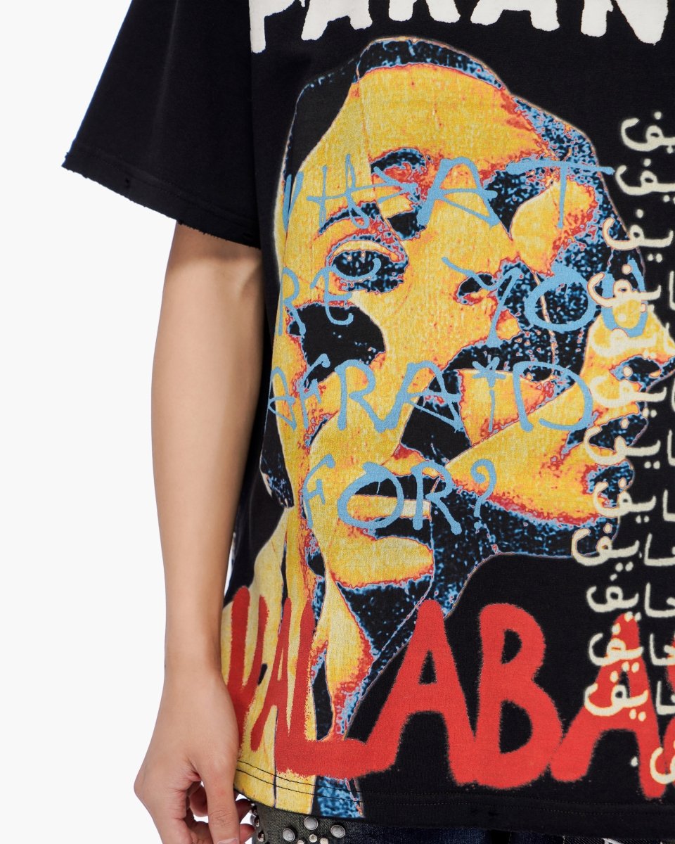 Paranoid Tee Black - Valabasas