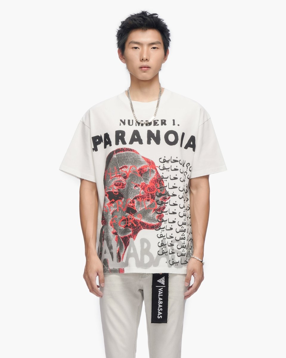 Paranoid Tee White - Valabasas